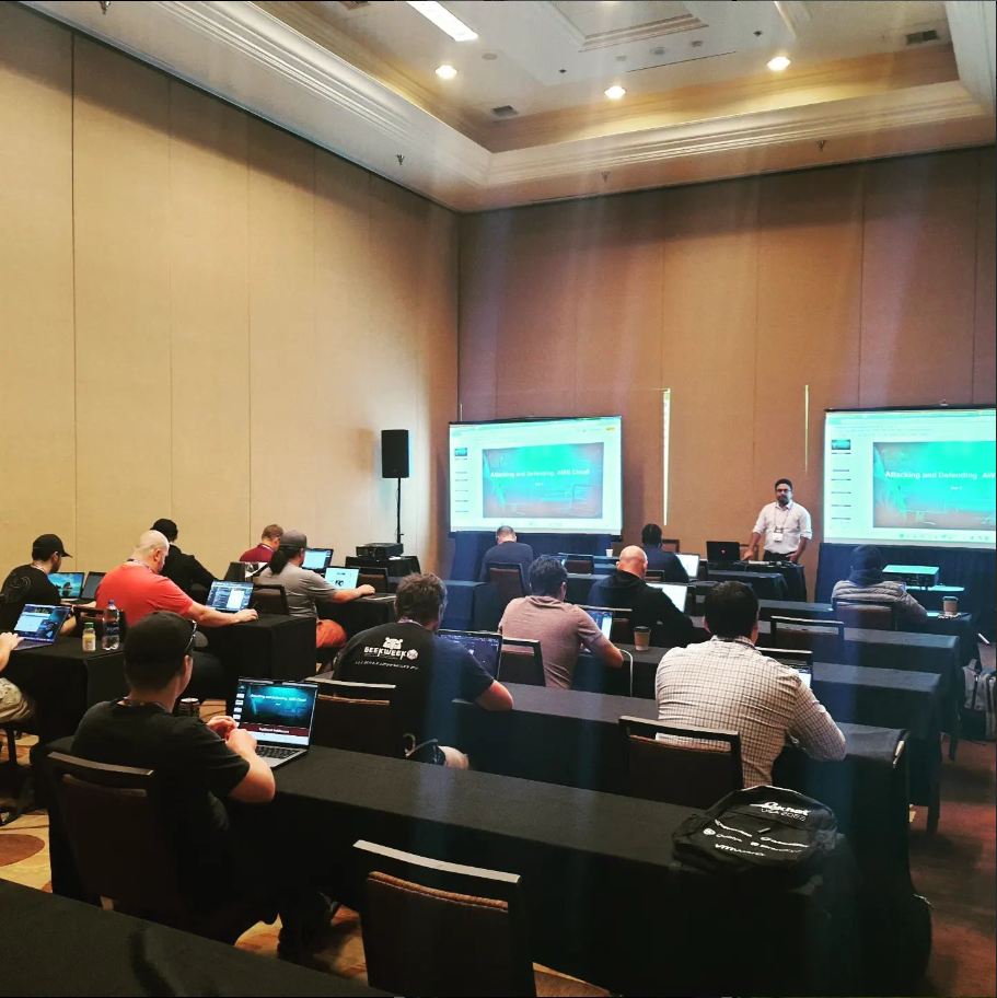 Attacking & Defending AWS training — Black Hat USA 2022